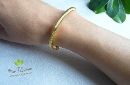 bracelet magnétique pour maigrir or