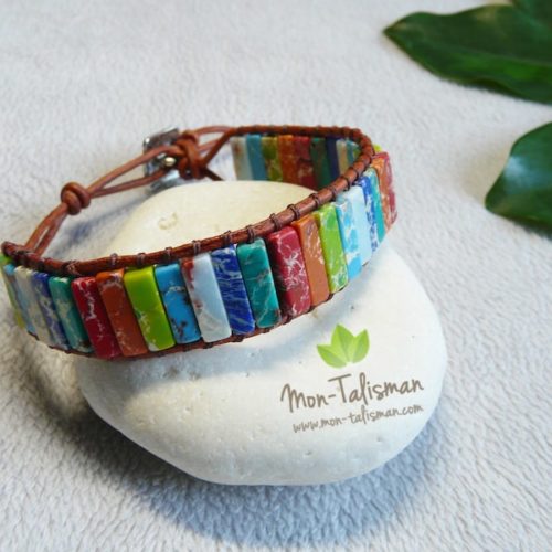 Bracelet bouddha multicolore